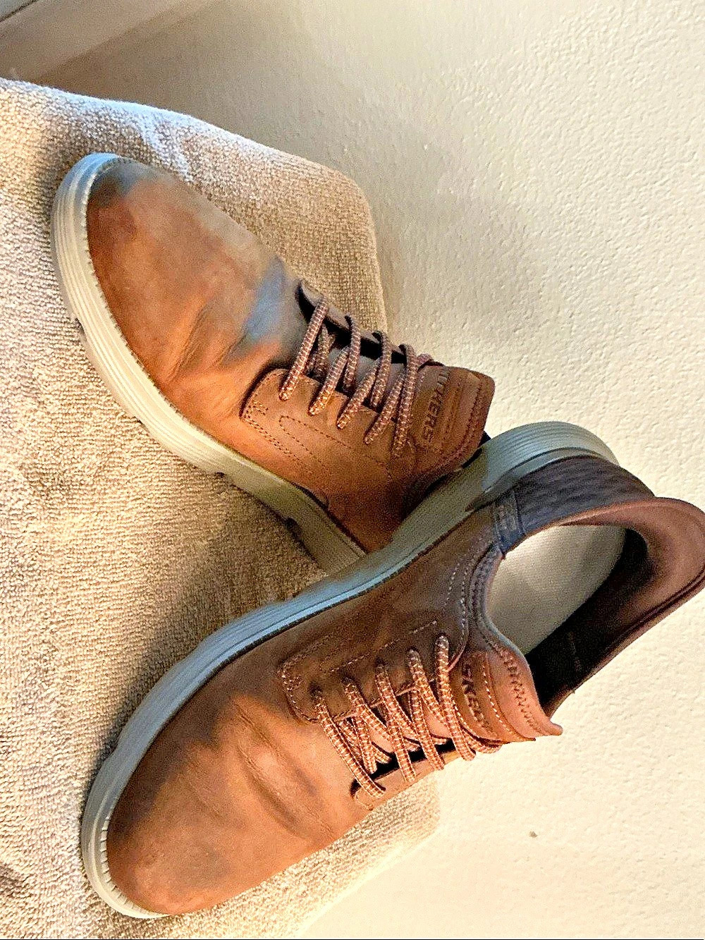 Skechers Hands Free Slip-ins: Garza - Gervin Brown Sneakers
